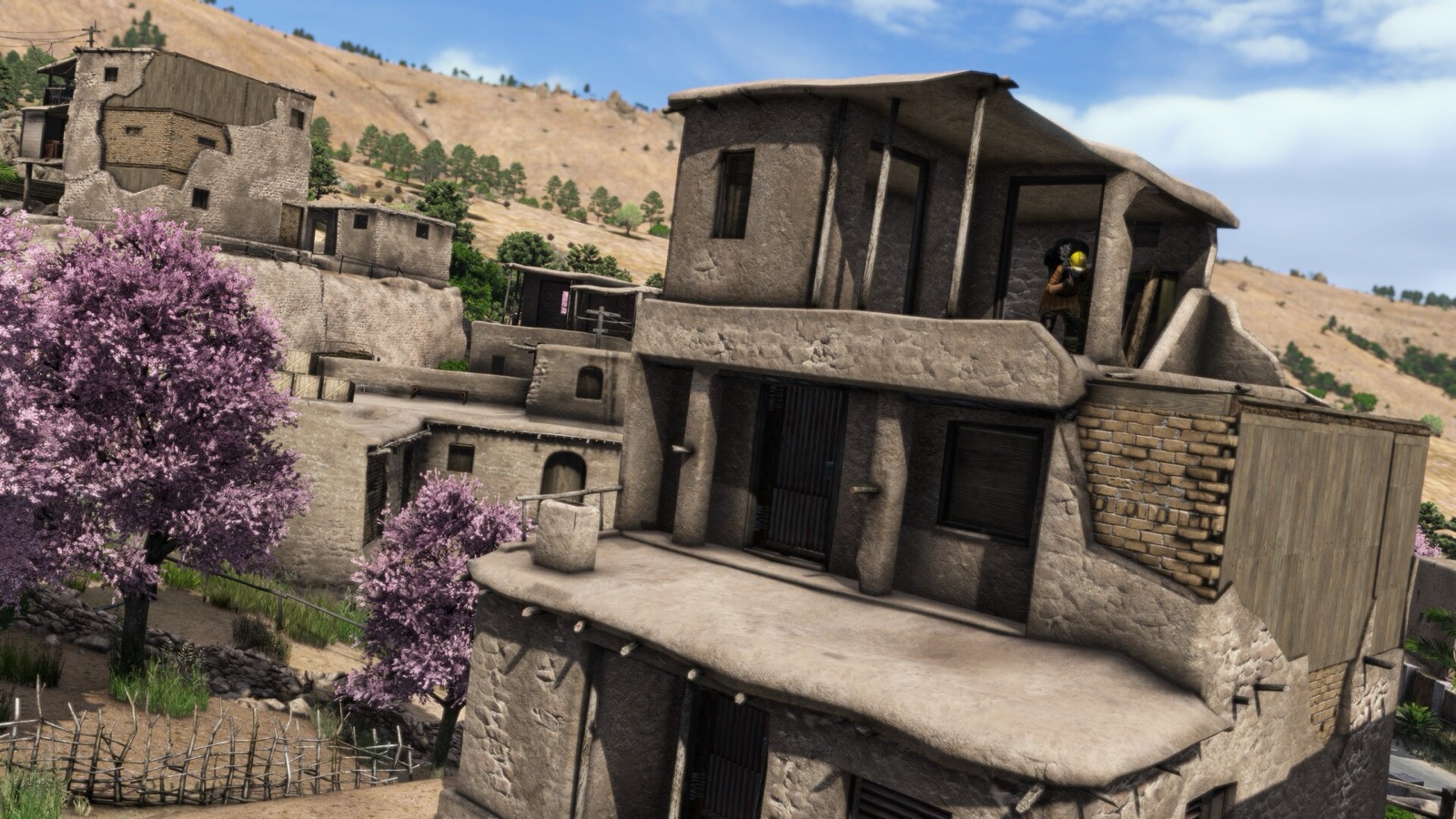 Un village de terre à Nasdara